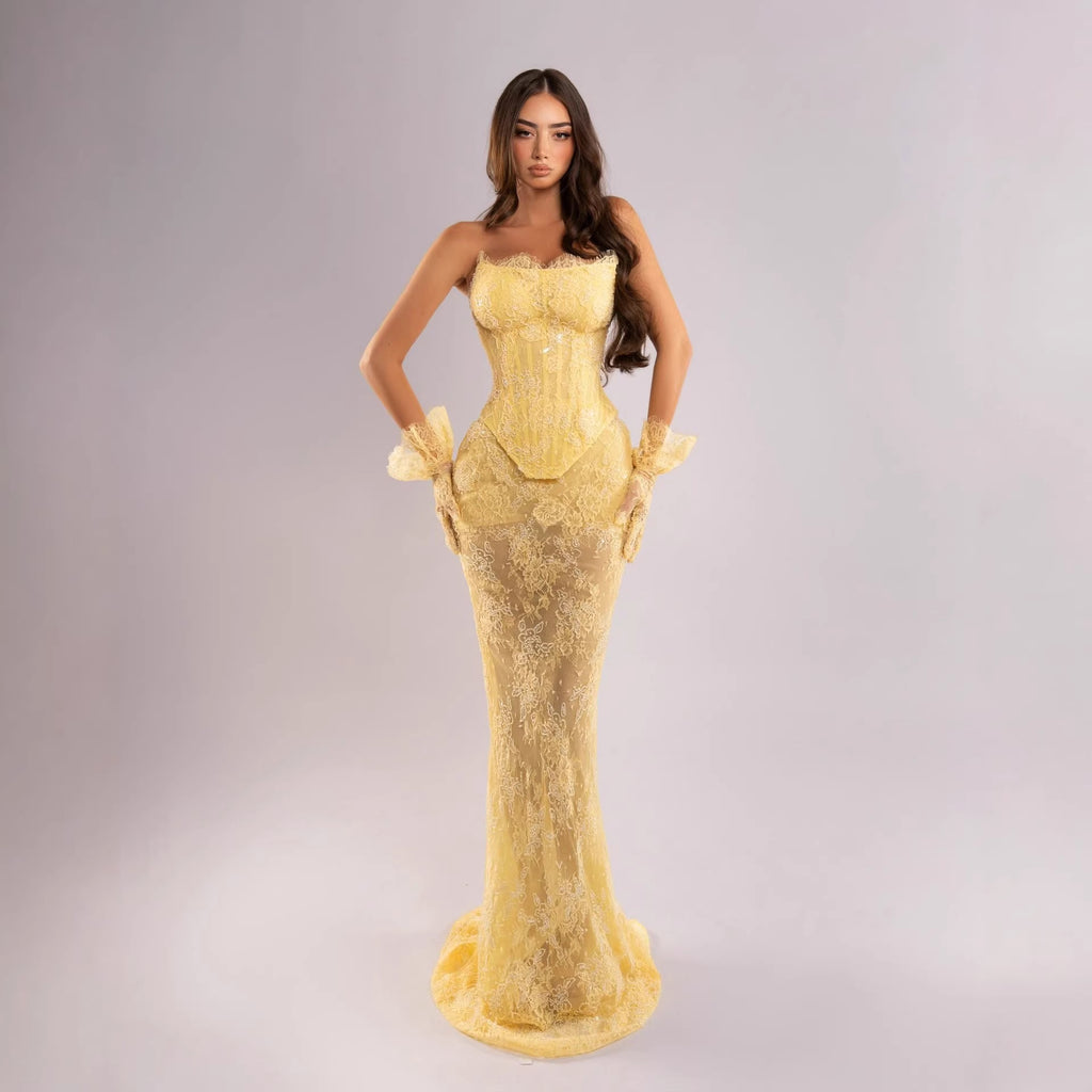 Fashionable Arrival Backless Off-Shoulder Lace Bodycon Dress