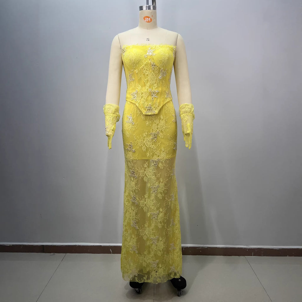 Fashionable Arrival Backless Off-Shoulder Lace Bodycon Dress