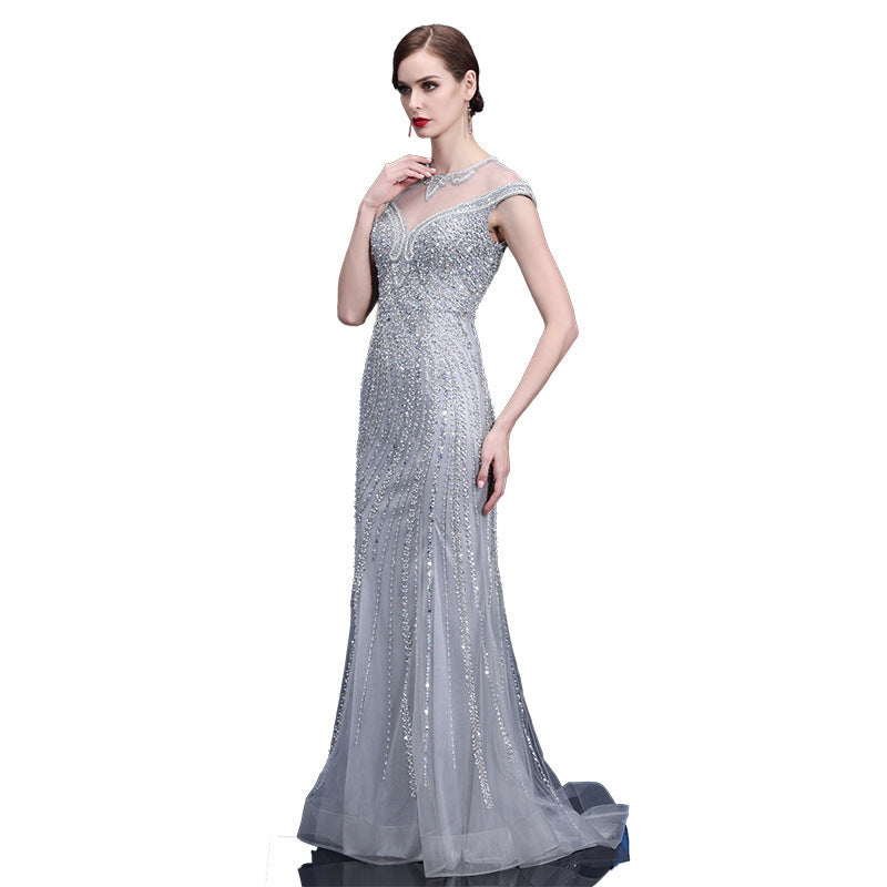 Elegant And Noble Banquet Welcome Dress