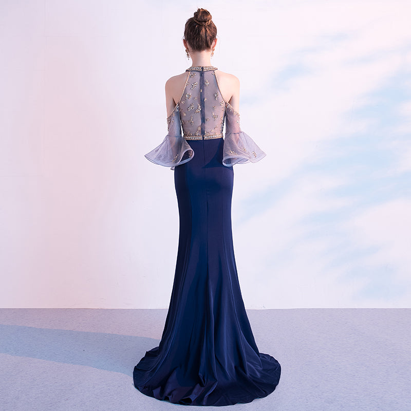 Heavy Industry High Quality Textured Luxury Evening Dress For Women