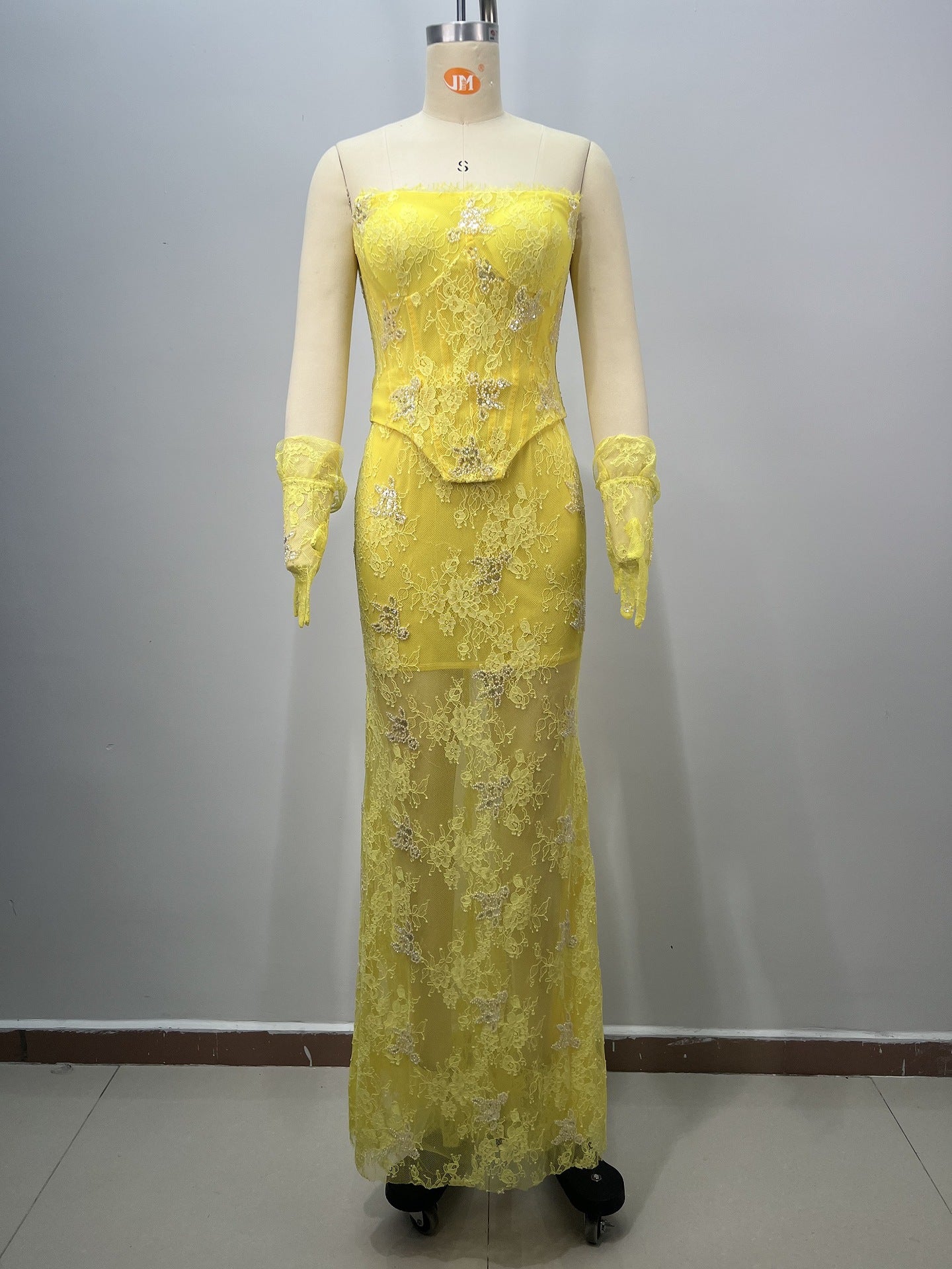 Fashionable Arrival Backless Off-Shoulder Lace Bodycon Dress