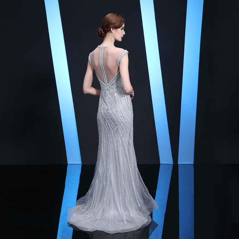 Elegant And Noble Banquet Welcome Dress